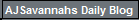 AJSavannahs Blog